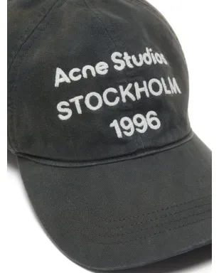 Acne Studios ロゴ刺繍帽子 - サムネイル2