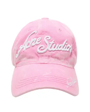 Acne Studios ロゴ刺繍コットンキャップ - サムネイル1