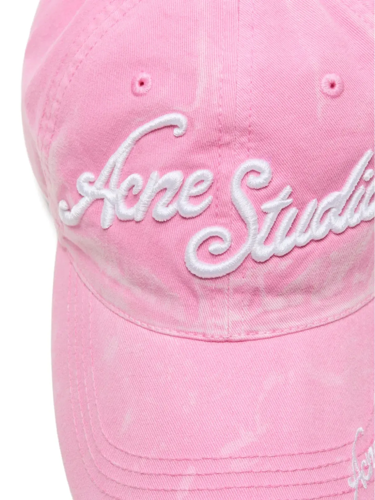 Acne Studios ロゴ刺繍コットンキャップ - 画像3