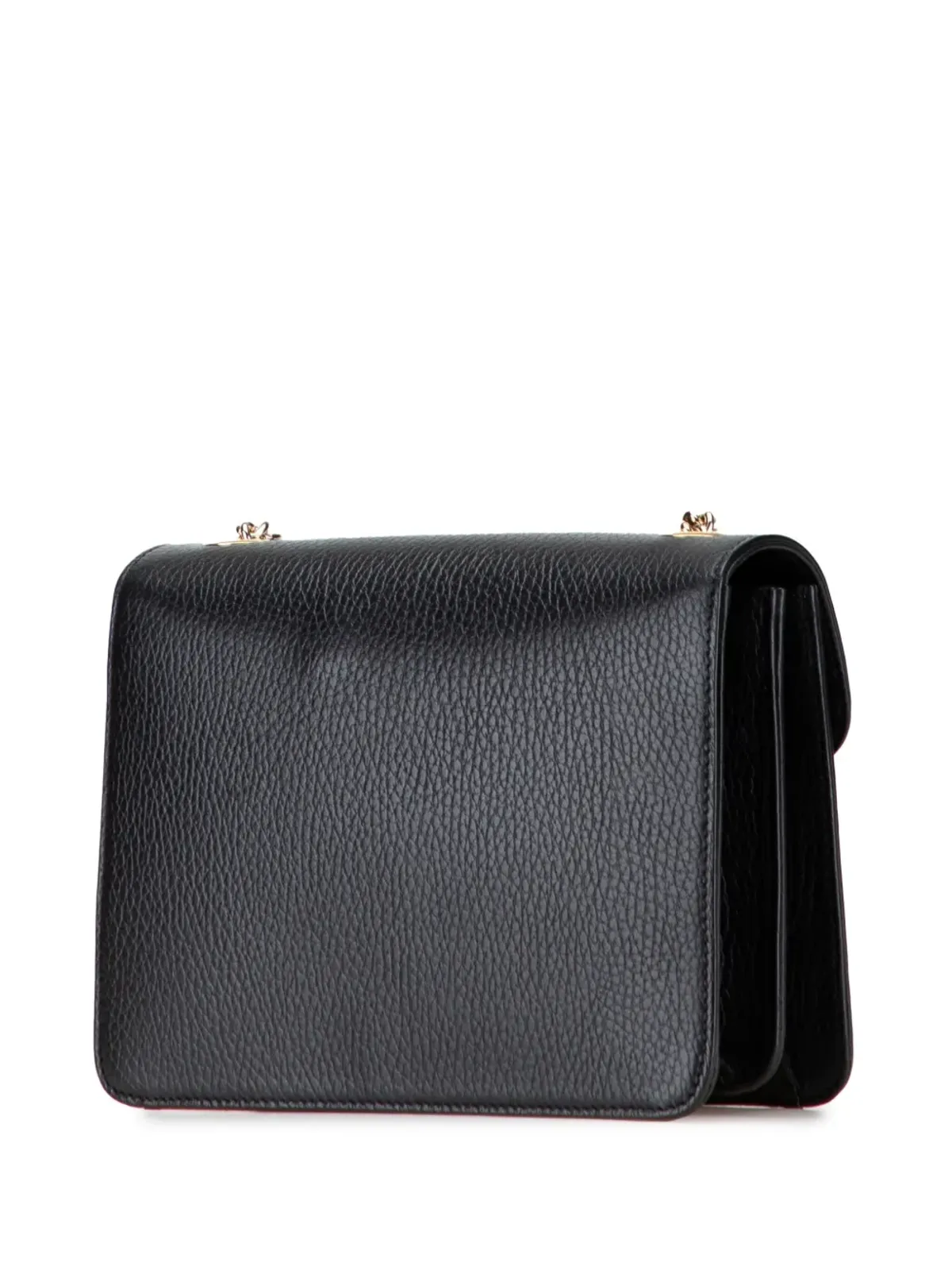Gucci Pre-Owned インターロッキングG クロスボディバッグ ブラック - 画像3