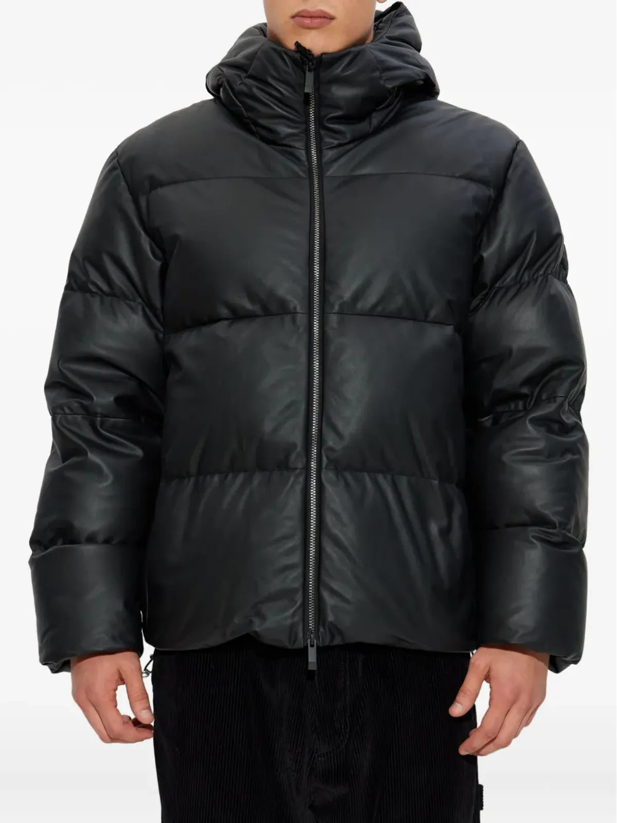 Moncler hooded padded jacket - Black - 画像3