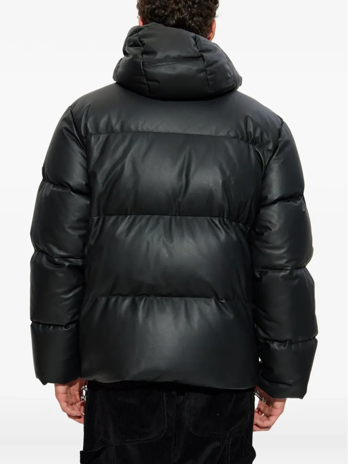Moncler hooded padded jacket - Black - 画像4