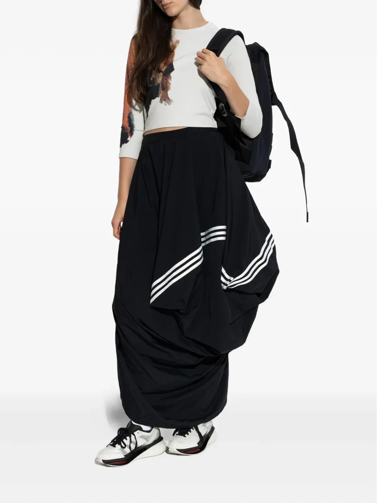 Y-3 ロゴプリント Tシャツ - 画像2