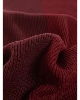 LOEWE リブ編みアシンメトリースカーフ - サムネイル3