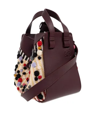 LOEWE ハンモック ポンポン レザー トートバッグ - サムネイル3