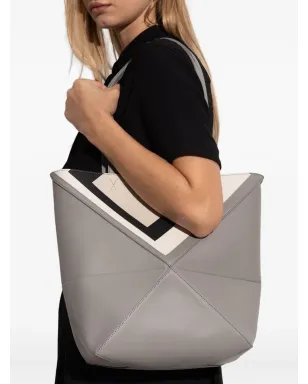 LOEWE x ALBERS パズル フォールド チェブロン パネル トートバッグ - サムネイル2