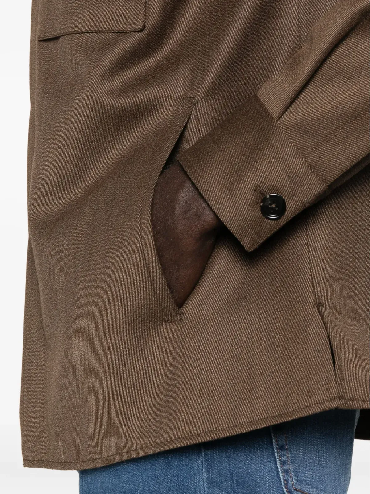 Zegna ウールシャツ - 画像5