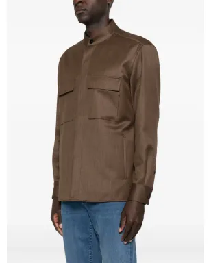 Zegna ウールシャツ - サムネイル3