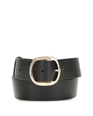 Gabriela Hearst エルスター オーバルバックル レザー ベルト ブラック - サムネイル2