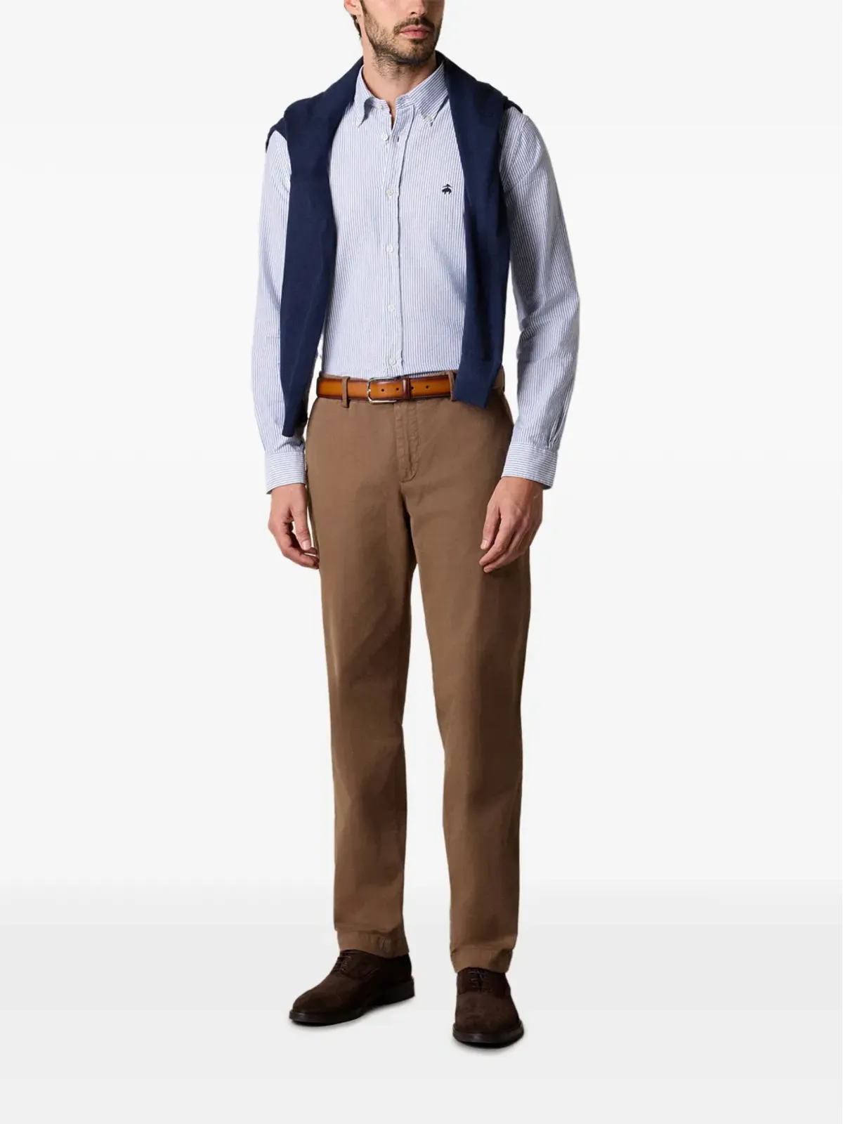 Brooks Brothers ボタン留めストライプシャツ - 画像2