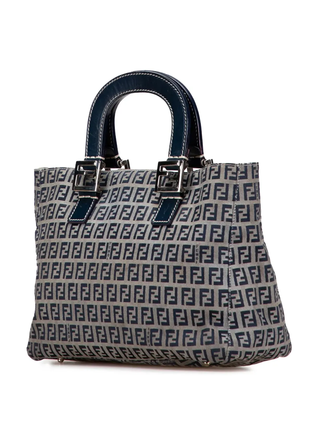 Fendi Pre-Owned ズッキーノ キャンバス ツインズ トートバッグ - 画像3