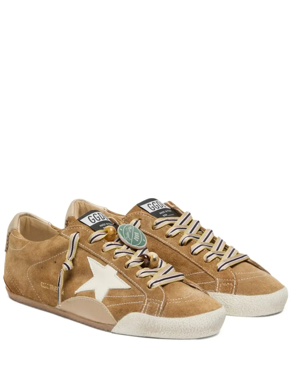 Golden Goose True Star スエードレザースニーカー - 画像2
