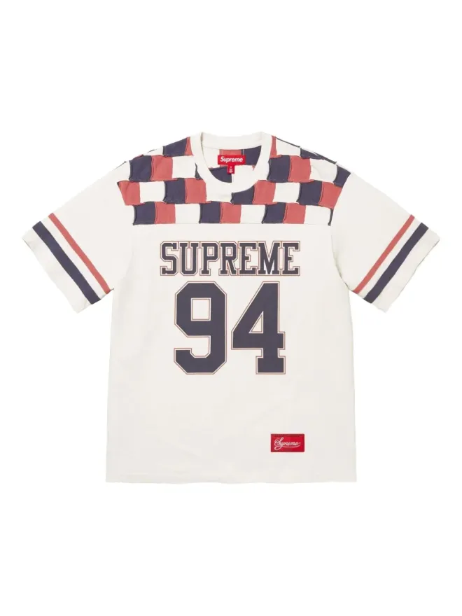 Supreme Supreme パッチワーク ヨーク フットボールTシャツ - ホワイトの商品画像