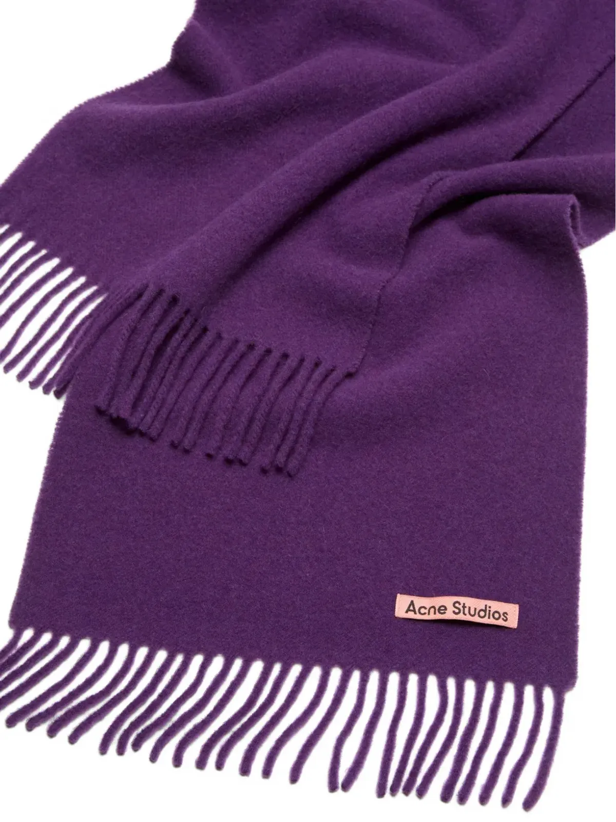 Acne Studios フリンジドスカーフ - 画像2