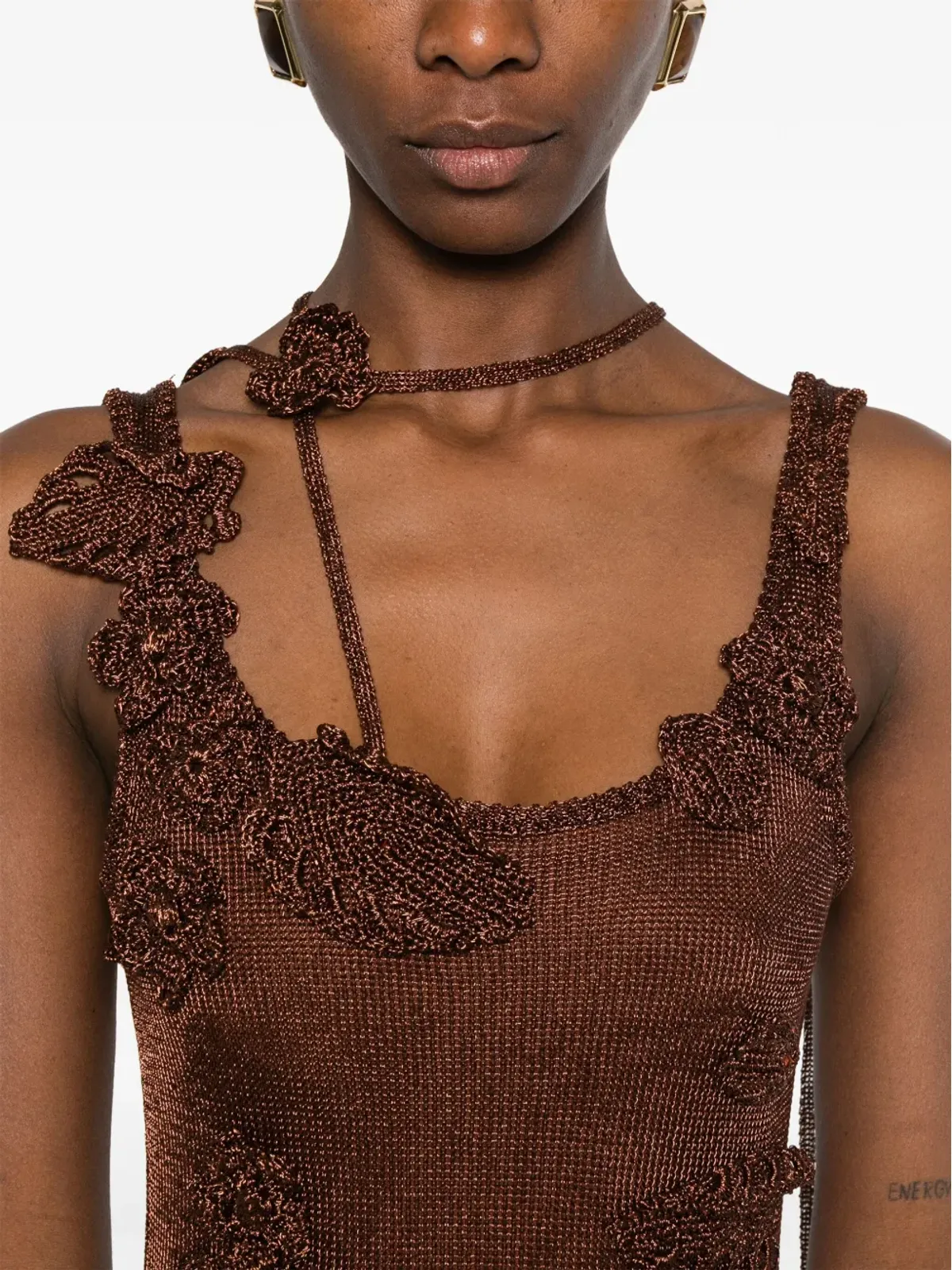 Cult Gaia Pemmaニットマキシドレス - 画像5