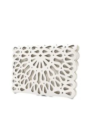 Simkhai レーザーカット レザー クラッチバッグ - サムネイル3