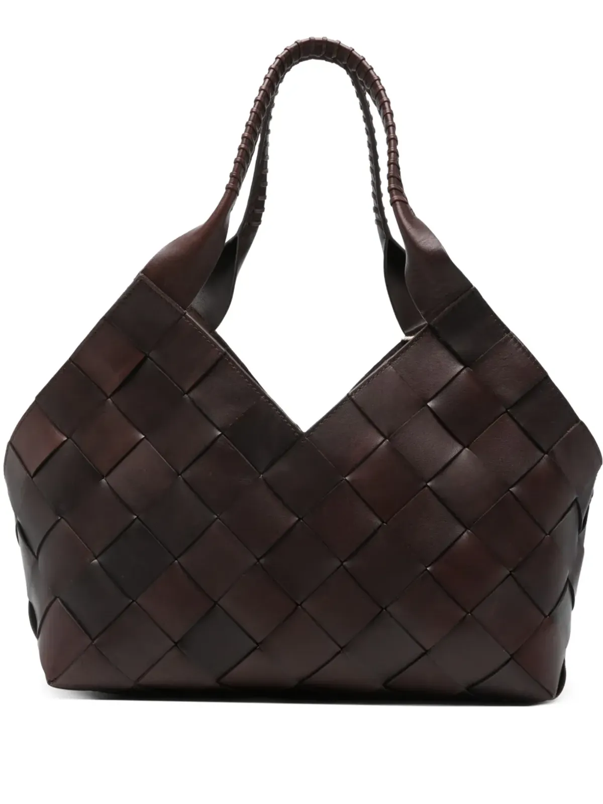 DRAGON DIFFUSION Castello interwoven トートバッグ - ブラウン - 画像1