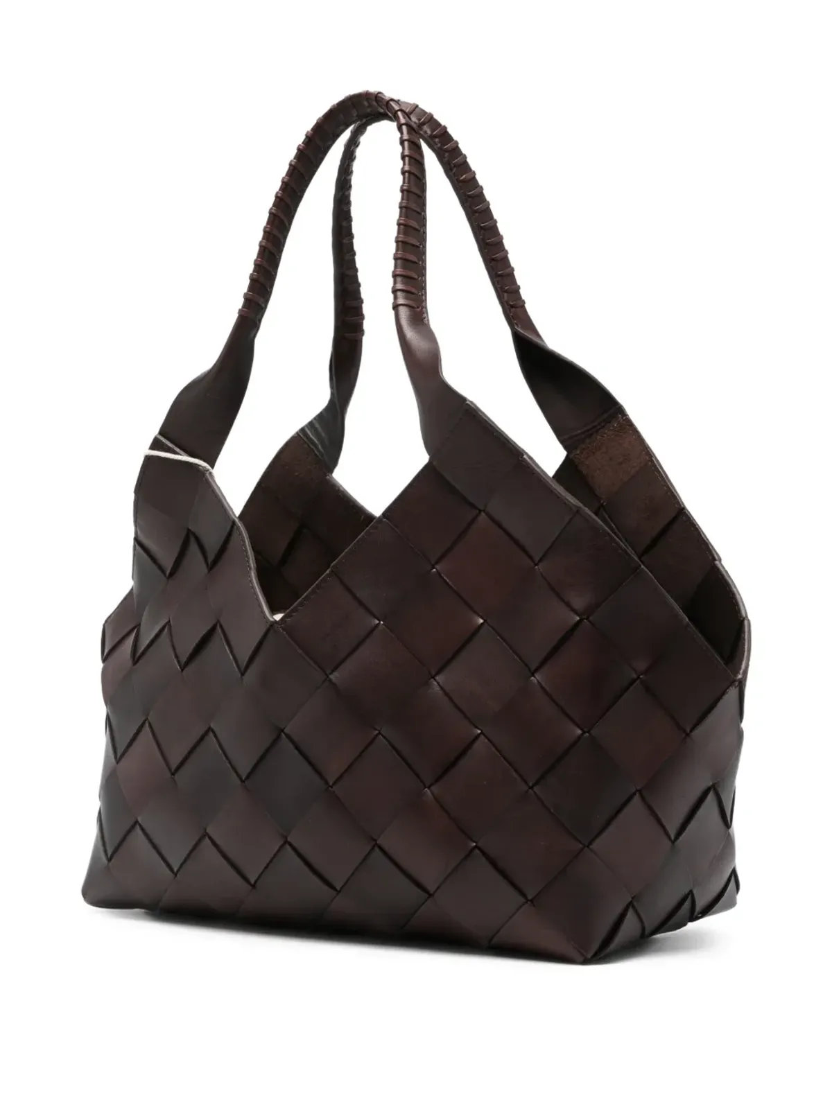 DRAGON DIFFUSION Castello interwoven トートバッグ - ブラウン - 画像3