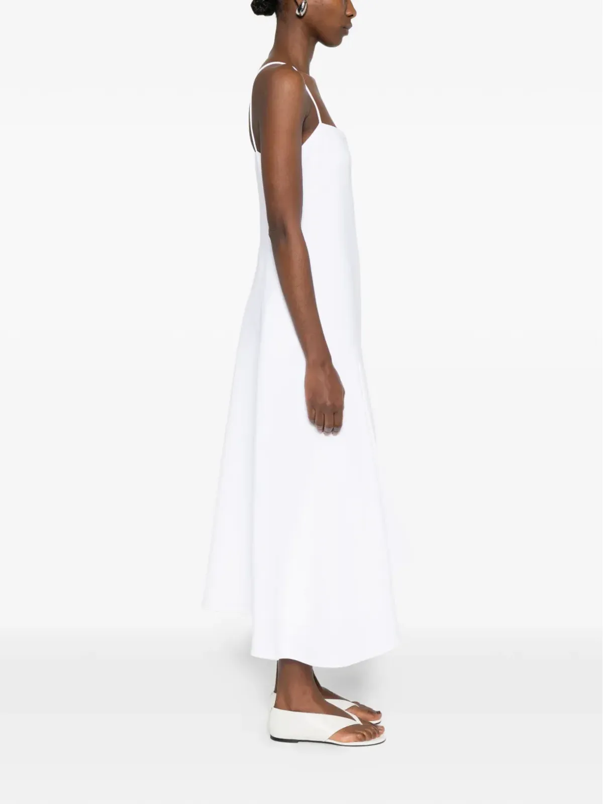 Brandon Maxwell カスケードストラップドレス - 画像3