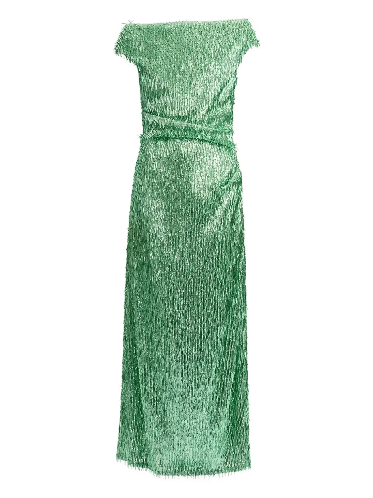 ERDEM sequinned midi dress - Green - 画像1
