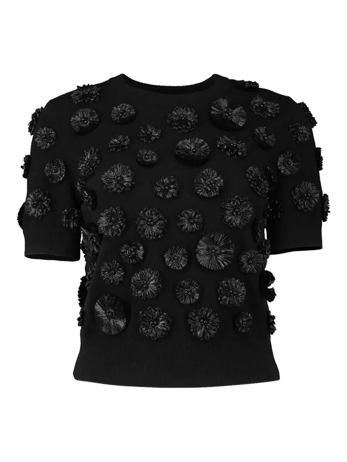Michael Kors Collection 花柄刺繍のシェルトップ - 画像3