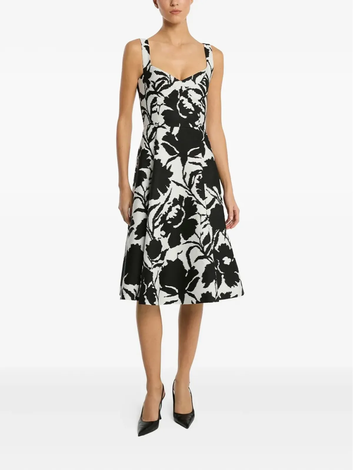 Michael Kors Collection 花柄ビスチェドレス - 画像2