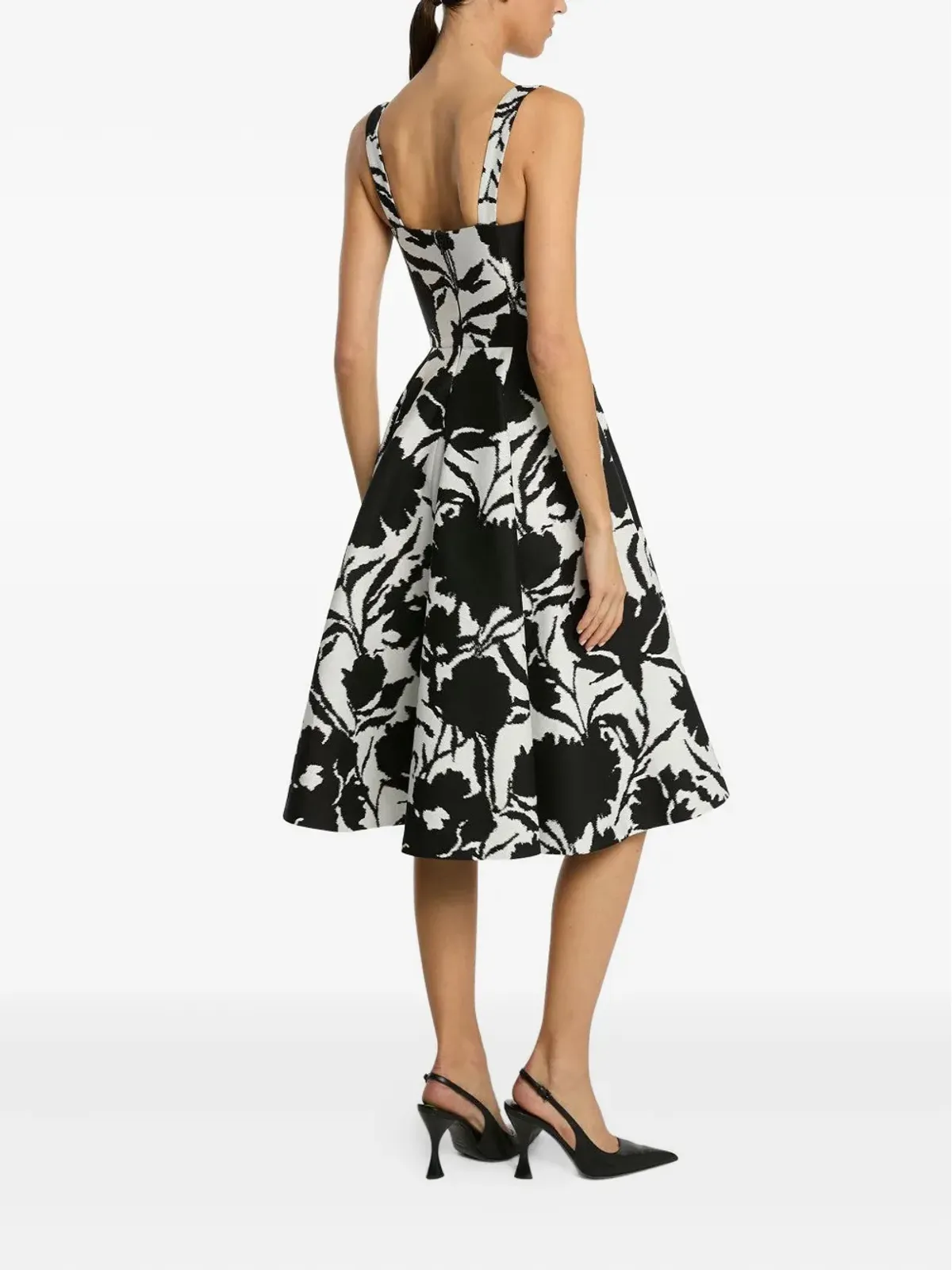Michael Kors Collection 花柄ビスチェドレス - 画像3