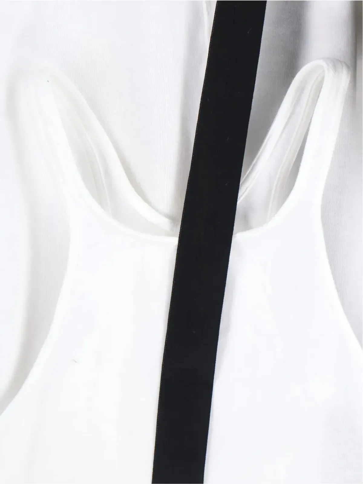 Rick Owens DRKSHDW レーサーリブタンクトップ - 画像3