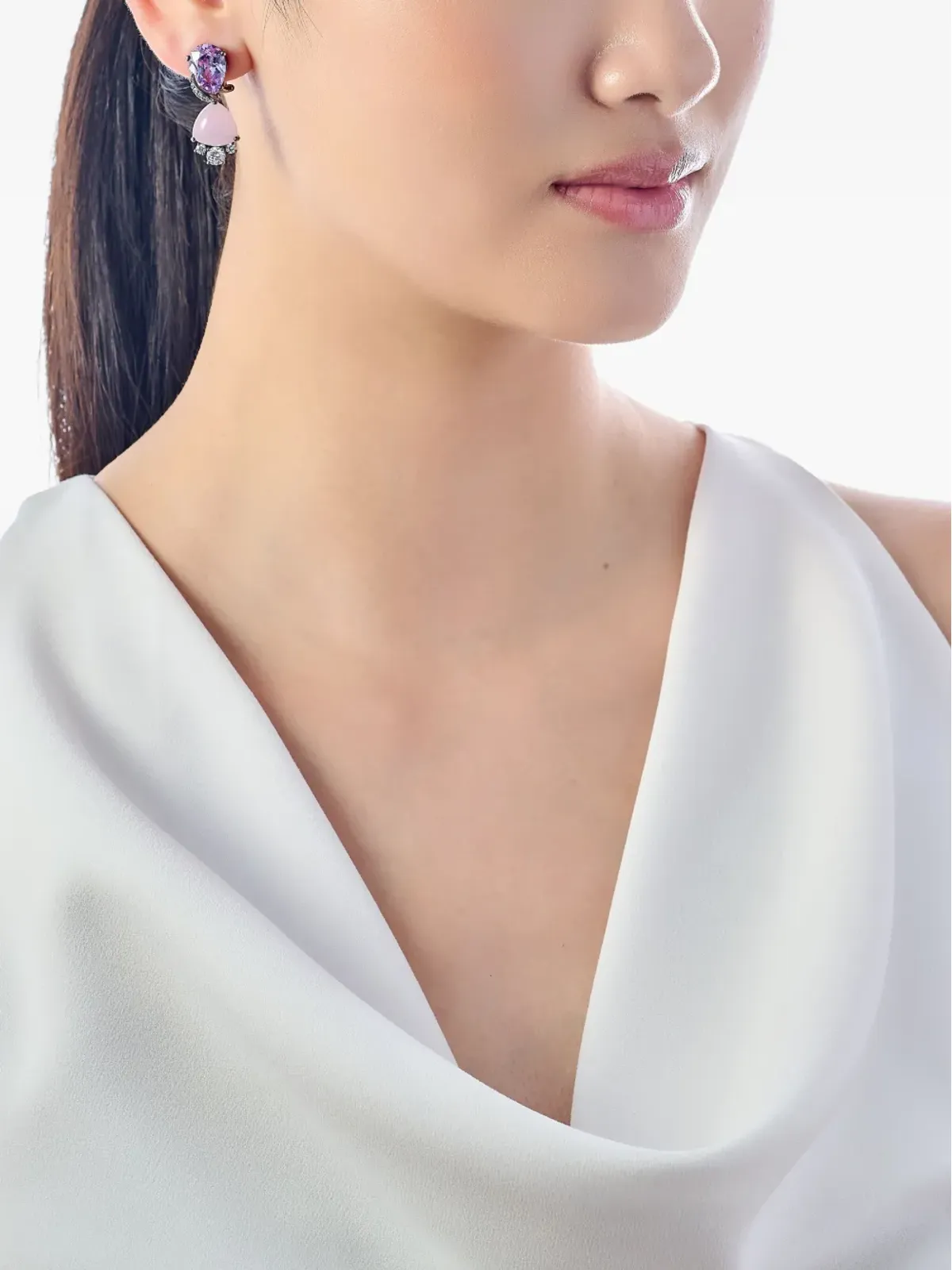 Anabela Chan ベリー・マルチストーン イヤリング - 画像4