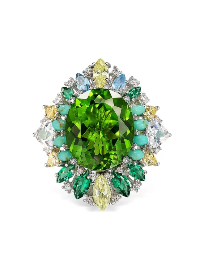 Anabela Chan Anabela Chan Poseidon マルチストーンリングの商品画像