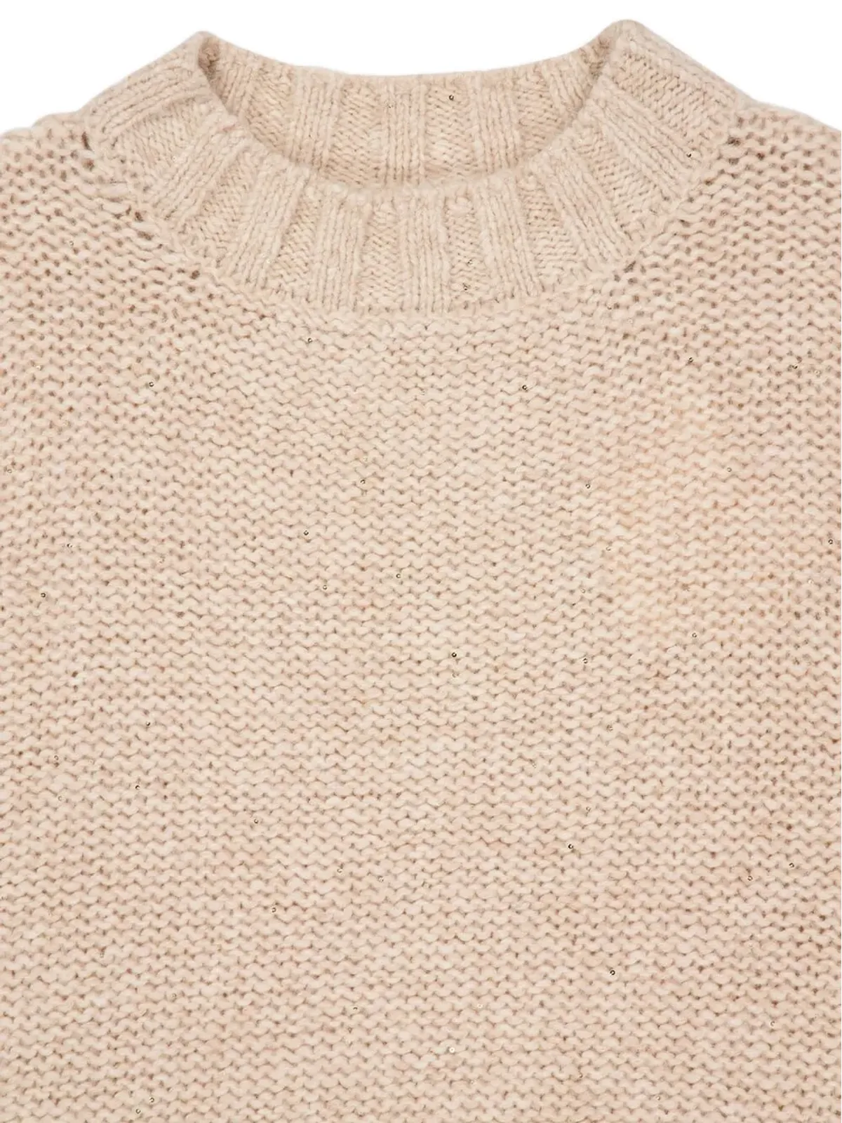 120% Lino ribbed poncho top - 画像3