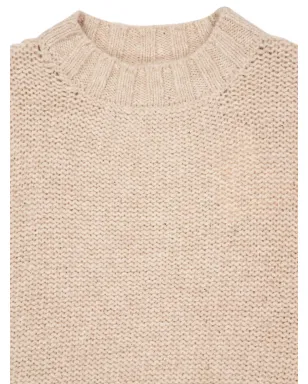 120% Lino ribbed poncho top - サムネイル3