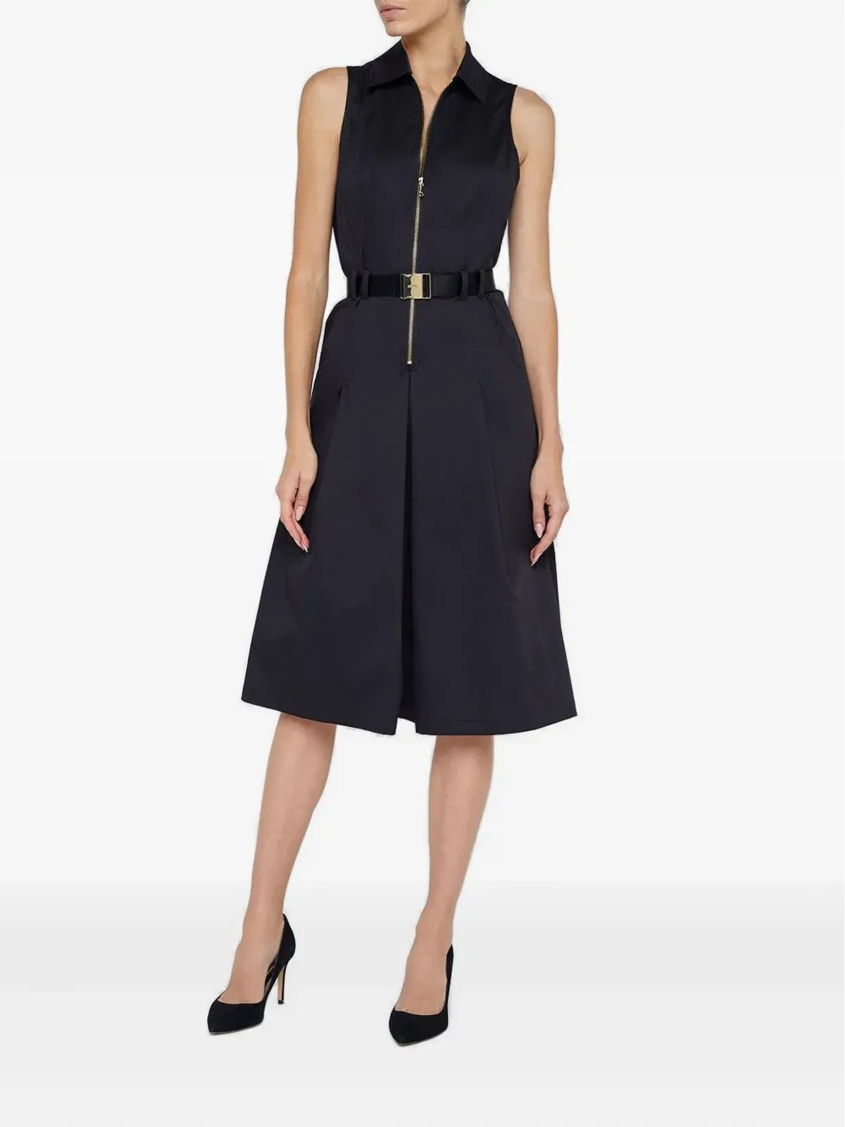 L'Agence Kylo belted shirt dress - 画像2