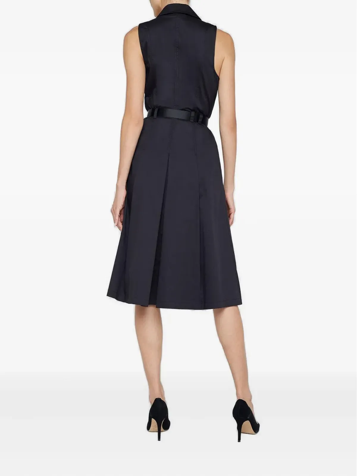 L'Agence Kylo belted shirt dress - 画像4