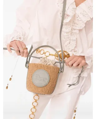 Chloé xMifuko 小さめホースメダル バケットバッグ - サムネイル3