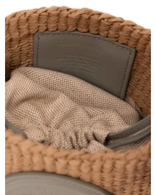 Chloé xMifuko 小さめホースメダル バケットバッグ - サムネイル4