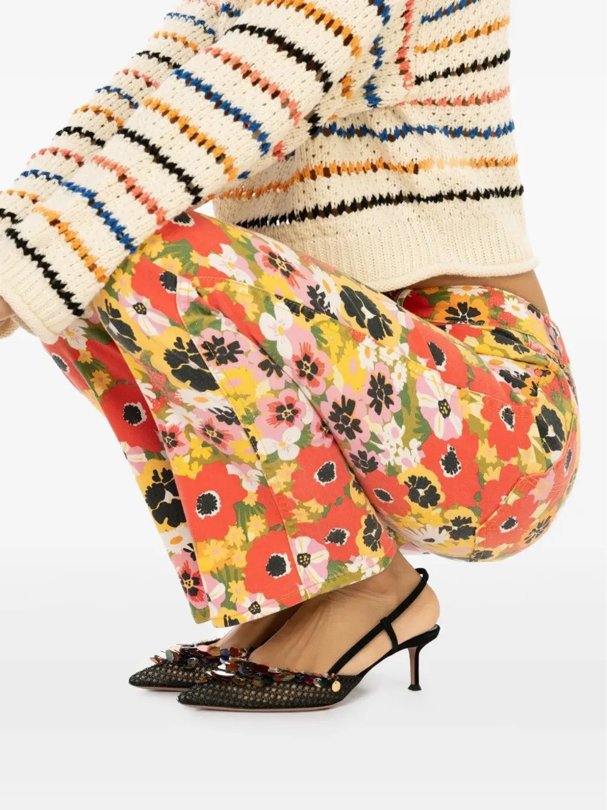 Aquazzura Can Canパンプス - 画像4