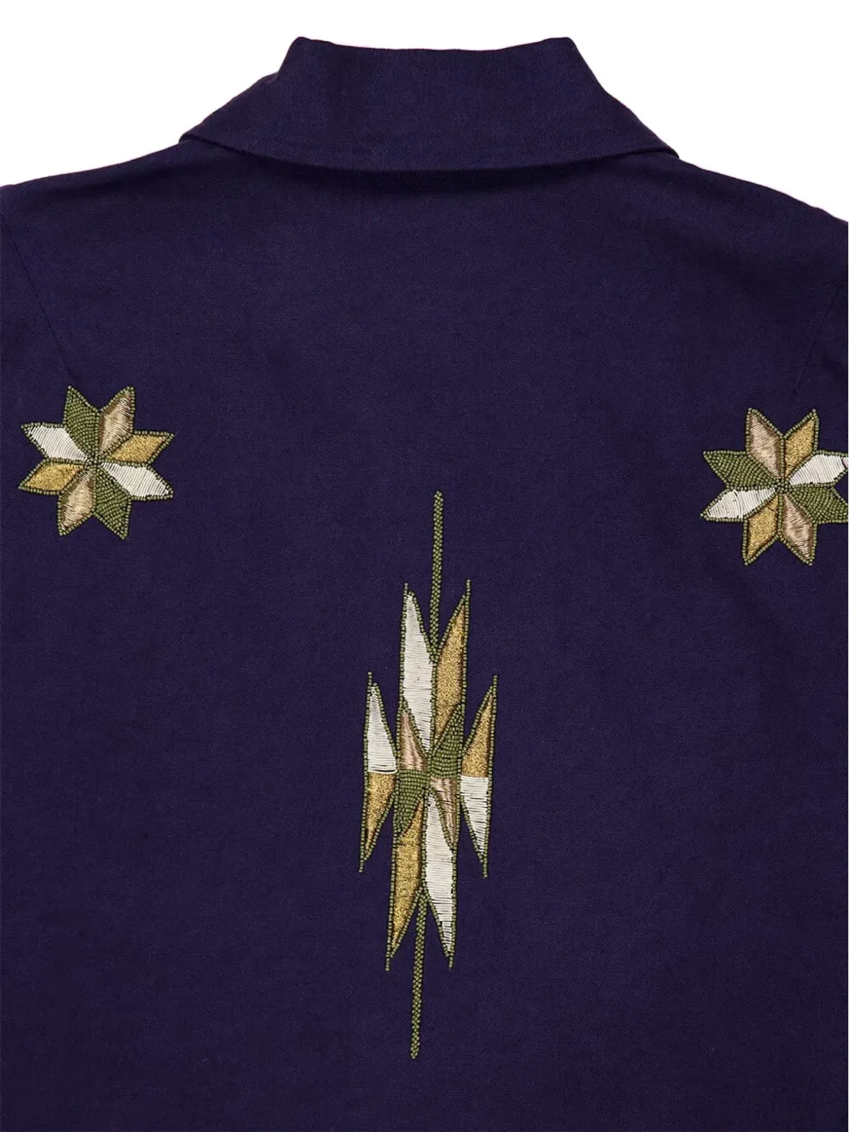 Baziszt 刺繍入りコットンジャケット - 画像4