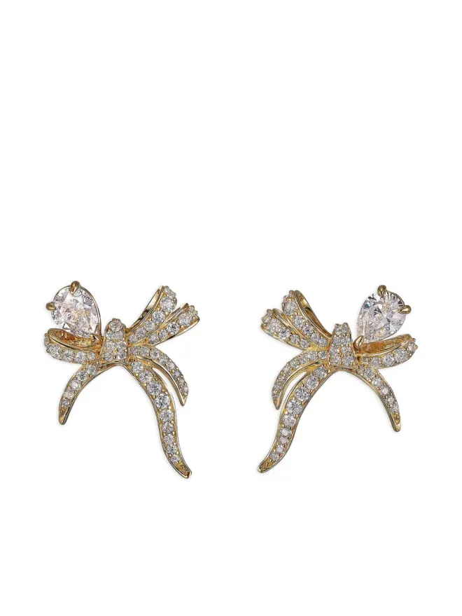 Anabela Chan Anabela Chan 9K イエローゴールド ミニ ルバン ダイヤモンド イヤリングの商品画像