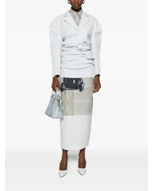 Issey Miyake ライク・トルソー ノッチド・ラペル ブレザー - サムネイル2