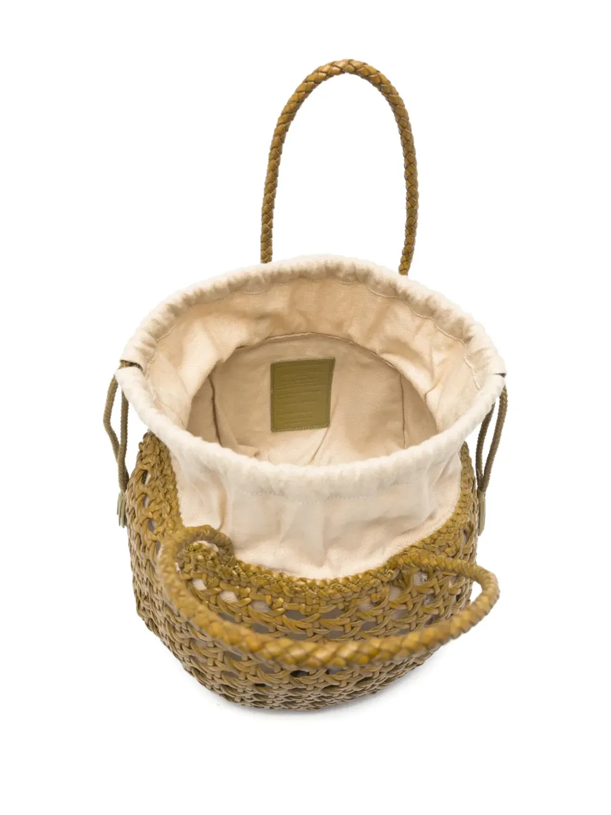 DRAGON DIFFUSION Juventus interwoven shoulder bag - Green - 画像5