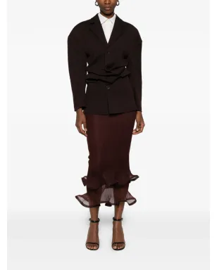 Issey Miyake トルソー ウール ブレザー - サムネイル2