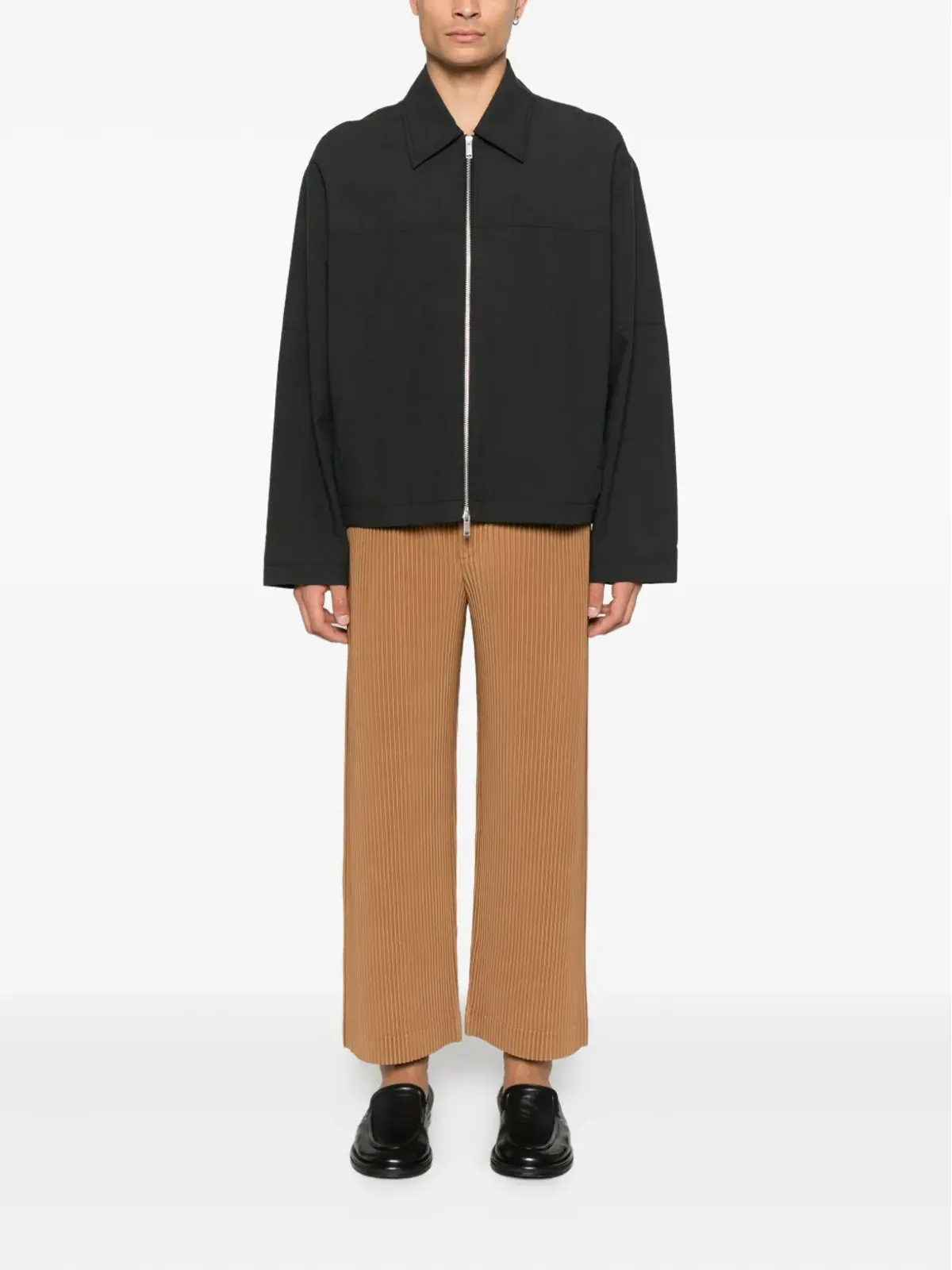 Homme Plissé Issey Miyake プリッセ・ストレートレッグパンツ - 画像2