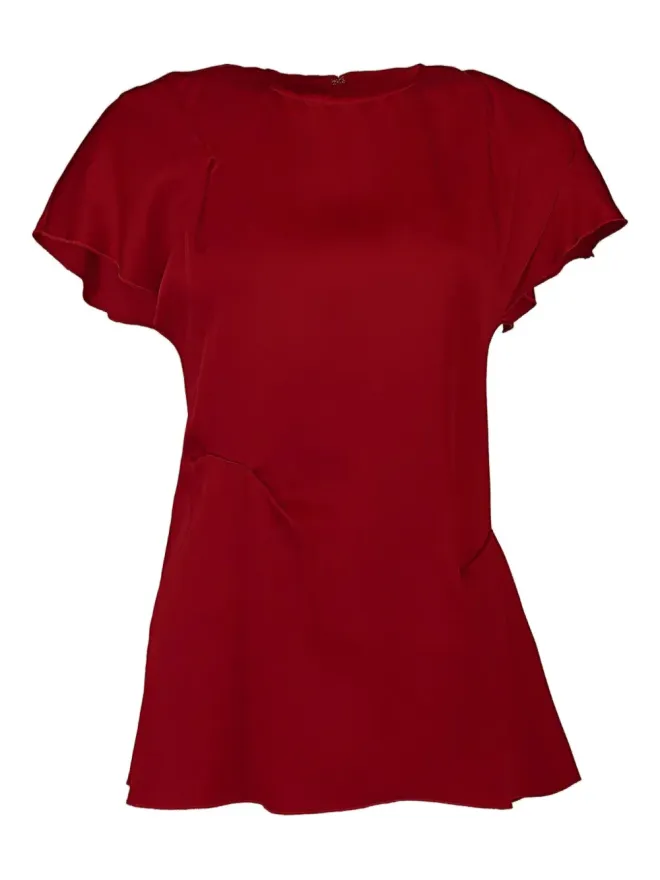 Victoria Beckham Victoria Beckham ドレープラッフルトップの商品画像