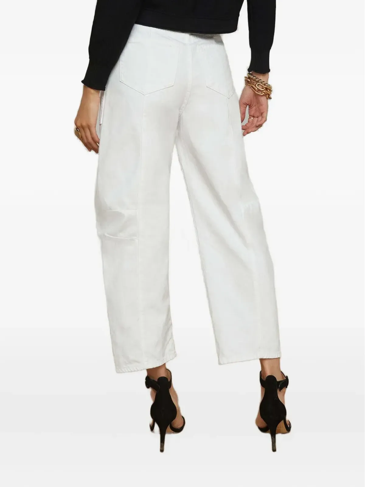 L'Agence Cody Rodeo jeans - White - 画像5