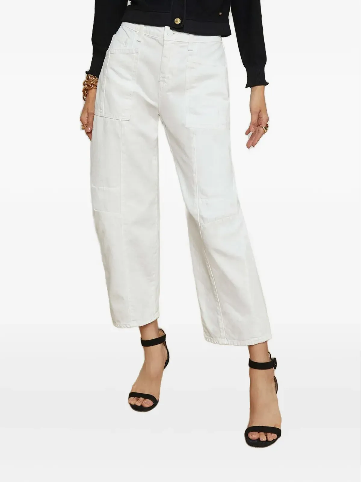 L'Agence Cody Rodeo jeans - White - 画像3