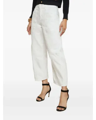 L'Agence Cody Rodeo jeans - White - サムネイル4