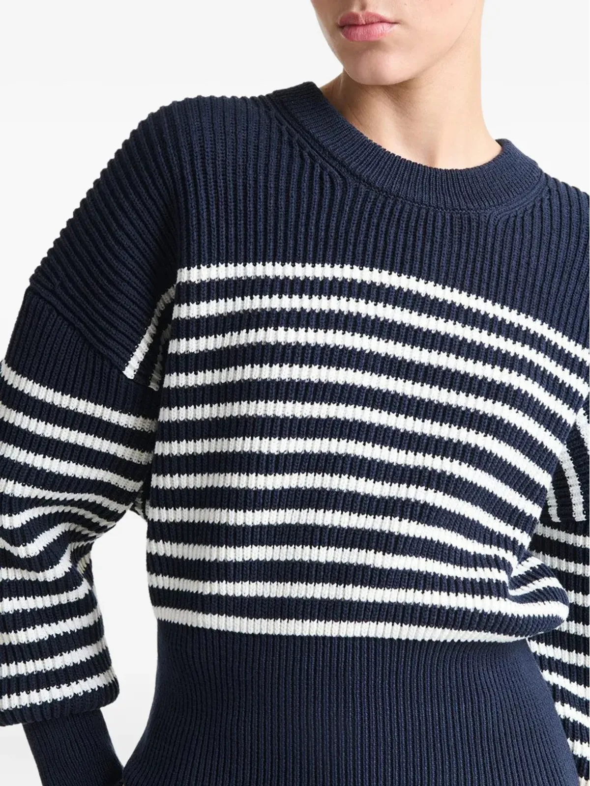 Altuzarra ストライプ柄 クルーネック セーター - 画像5
