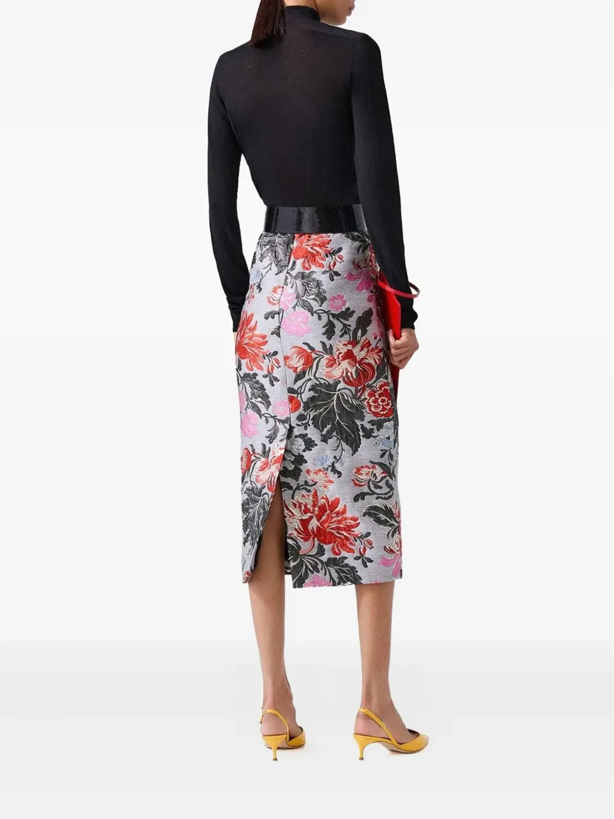 Carolina Herrera シアー タートルネックトップ - ブラック - 画像3
