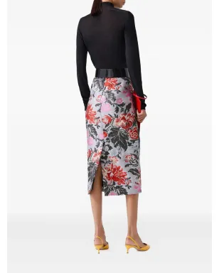 Carolina Herrera シアー タートルネックトップ - ブラック - サムネイル3